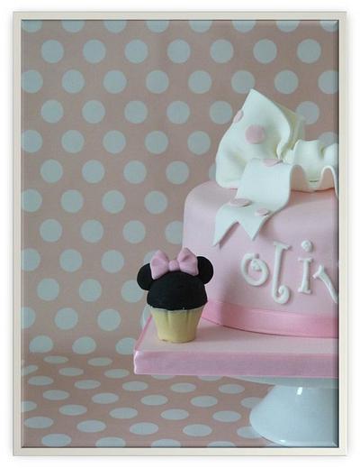 Minnie Mouse Birthday cake - Cake by Little Miss Fairy Cake