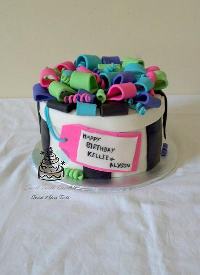 Birthday Gift Box Cake - Cake by Carsedra Glass