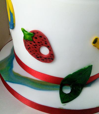 Hungry Caterpillar Cake - Cake by DayDreams UK