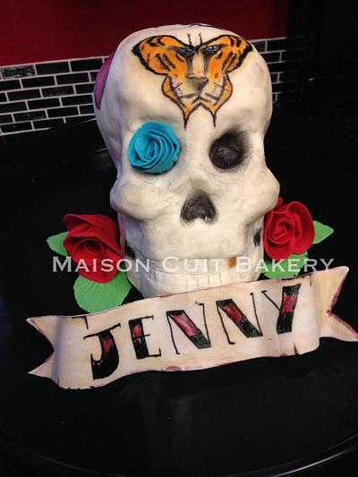Day of the Dead Cake - Cake by Maison Cuit Bakery