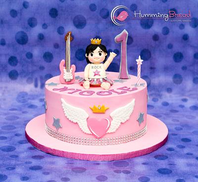 Princess Rockstar - Cake by HummingBread