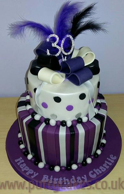 30th Birthday Cake - Cake by Putty Cakes