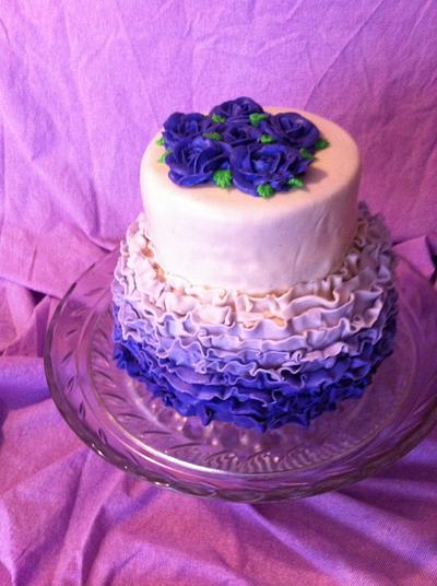 Ombre cake - Cake by Lori
