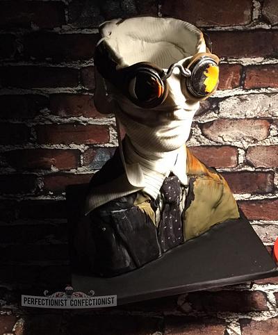 The Invisible Man  - Cake by Niamh Geraghty, Perfectionist Confectionist