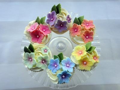 A Spring Posy - Cake by Truly Madly Sweetly Cupcakes