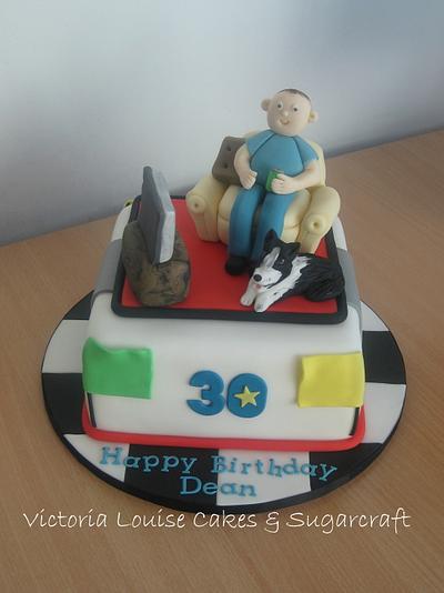 30th Birthday Cake - Cake by VictoriaLouiseCakes