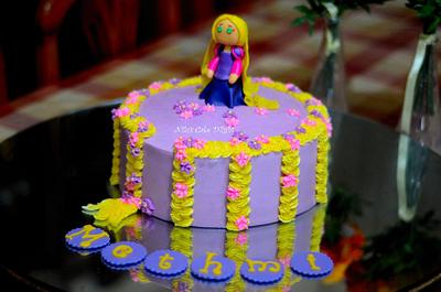 Rapunzel cake - Cake by Nilu's Cake D'lights