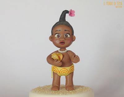 Baby Moana - Cake by Il Mondo di TeMa