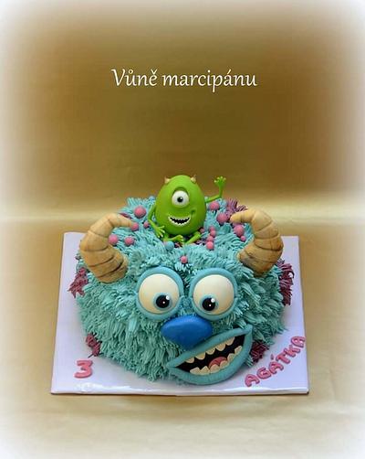 Monsters inc. :-) - Cake by vunemarcipanu