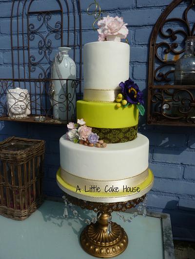 wedding cake - Cake by a little cake house 