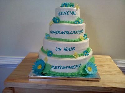 retirement - Cake by Kimberly