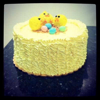 Fuzzy Chicks - Cake by Alison