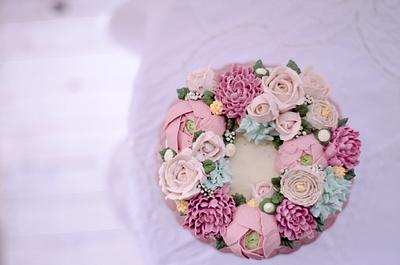 Flower Garden - Cake by AysemOztas