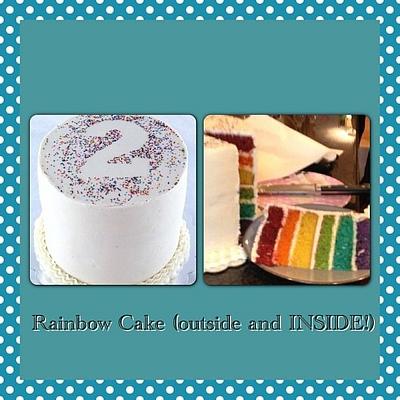 Rainbow Cake - Cake by Jolirose Cake Shop
