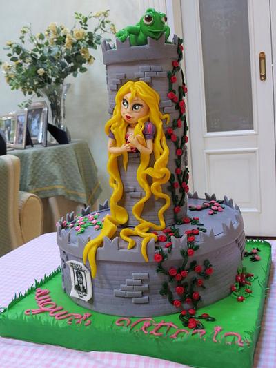 rapunzel in the tower - Cake by serena70
