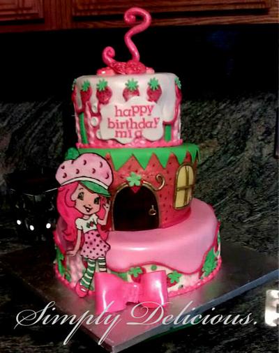 Strawberry Shortcake - Cake by Simply Delicious Cakery