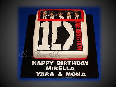 One Direction Birthday - Cake by Slice of Sweet Art