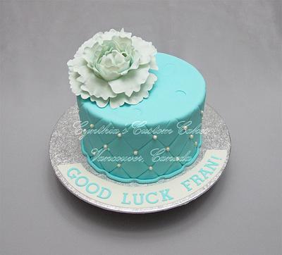 Good Luck Fran! - Cake by Cynthia Jones