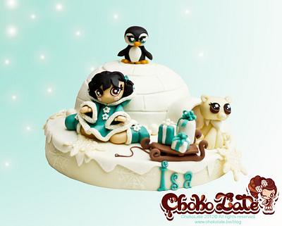 Winter  - Cake by ChokoLate Designs
