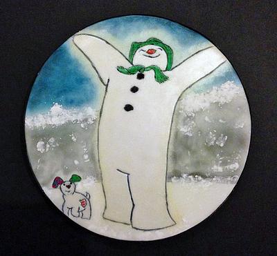 The Snowman and Snowdog Come To Life - Cake by cupcaketopia
