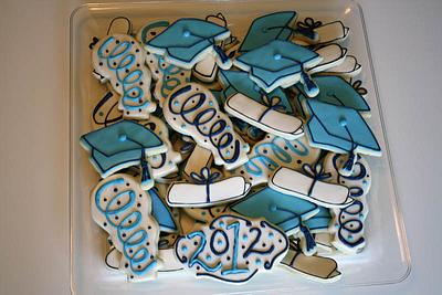 Graduation Cookies - Cake by Prima Cakes and Cookies - Jennifer