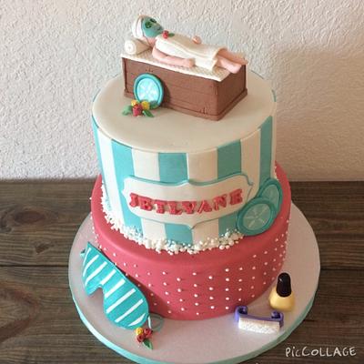 Little spa party - Cake by 401cakes