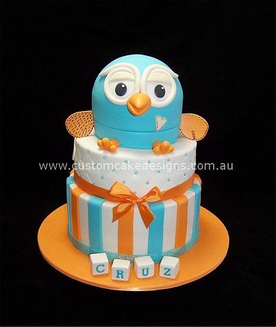 Giggle and Hoot Cake - Cake by Custom Cake Designs