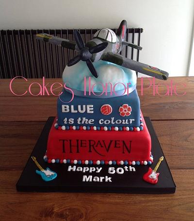 Spitfire Cake - Cake by Cakes Honor Plate
