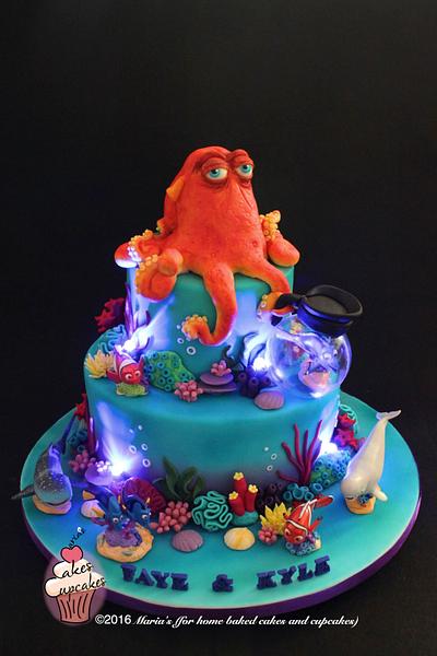 Finding Dory Cake - Cake by Maria's