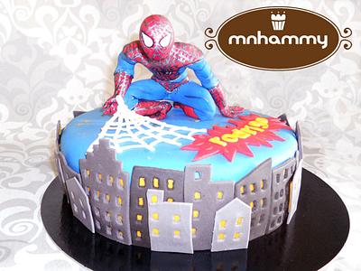 Spiderman - Cake by Mnhammy by Sofia Salvador