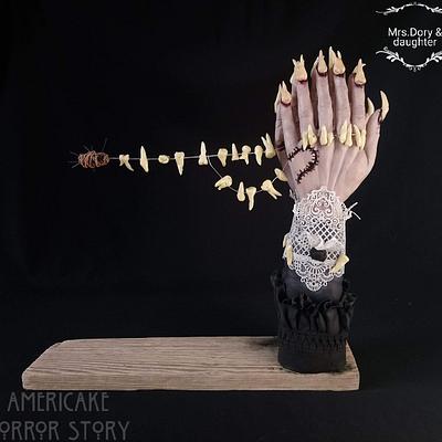 Americake Horror Story Collab roanoke  - Cake by Mrs.Dory & daughter by Ruth