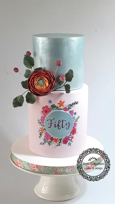 Special birthday cake  - Cake by Silvia Caballero