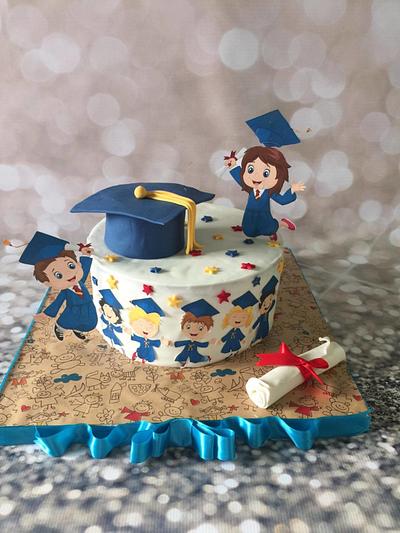 graduation cake - Cake by Emanallam