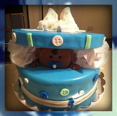 Baby present Cake - Cake by Genel
