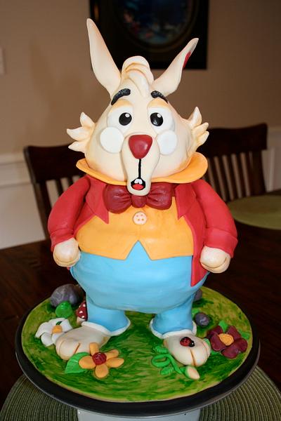 Alice in Wonderland inspired Rabbit - Cake by Kim