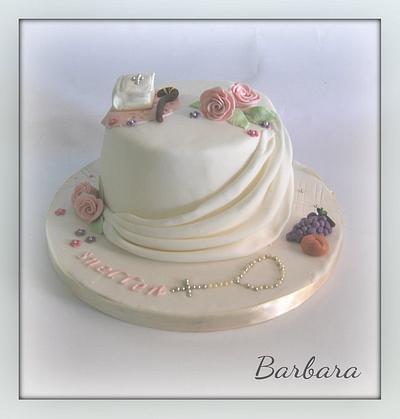 First comunion! - Cake by Barbara Casula