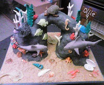 Coral Reef - Cake by SugarMagicCakes (Christine)