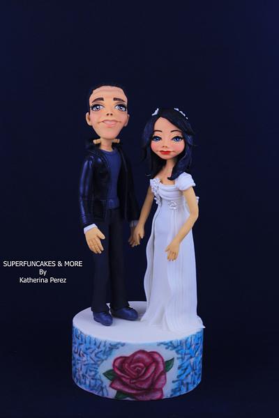 The marriage - my way! - CPC Frankenstein Collaboration - Cake by Super Fun Cakes & More (Katherina Perez)