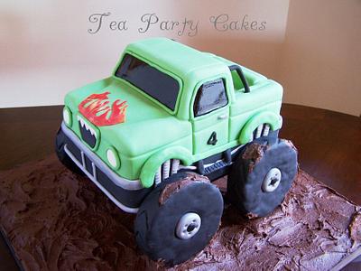 Monster Truck Cake - Cake by Tea Party Cakes