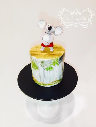 Koala Bush - Cake by Edelcita Griffin (The Pretty Nifty)
