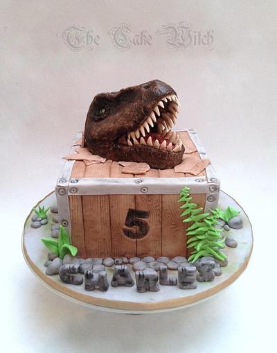 T-Rex - Cake by Nessie - The Cake Witch