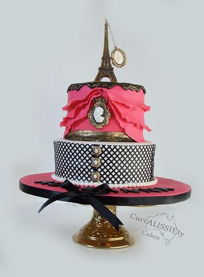 Sweet 16 "Paris" cake - Cake by CuriAUSSIEty  Cakes
