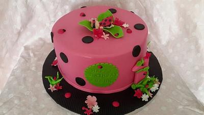 Ladybird Cake for a girl - Cake by The Cake Platter