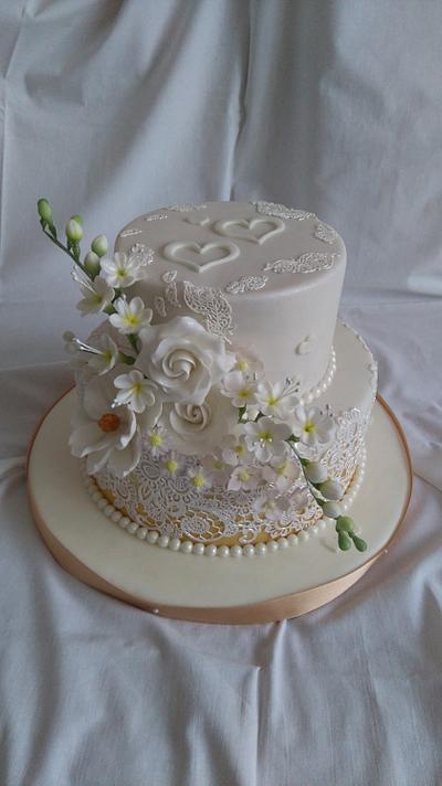 Wedding cake - Cake by Zuzana Kmecova