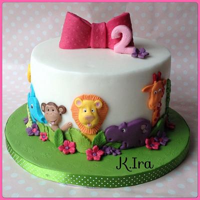 Wild animals - Cake by KIra
