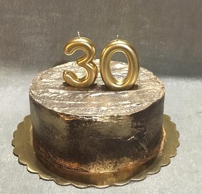 Golden Thirty - Cake by Doroty