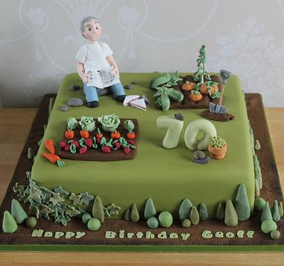 gardening cake - Cake by Zoe's Fancy Cakes