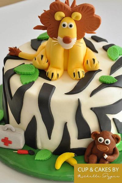 Lion Cake - Cake by Cup & Cakes