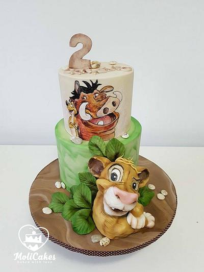 The Lion King  - Cake by MOLI Cakes