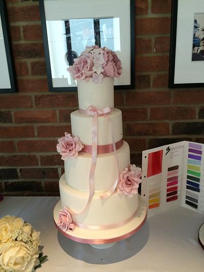 'Belle' Wedding Cake - Cake by The Cheltenham Cakery